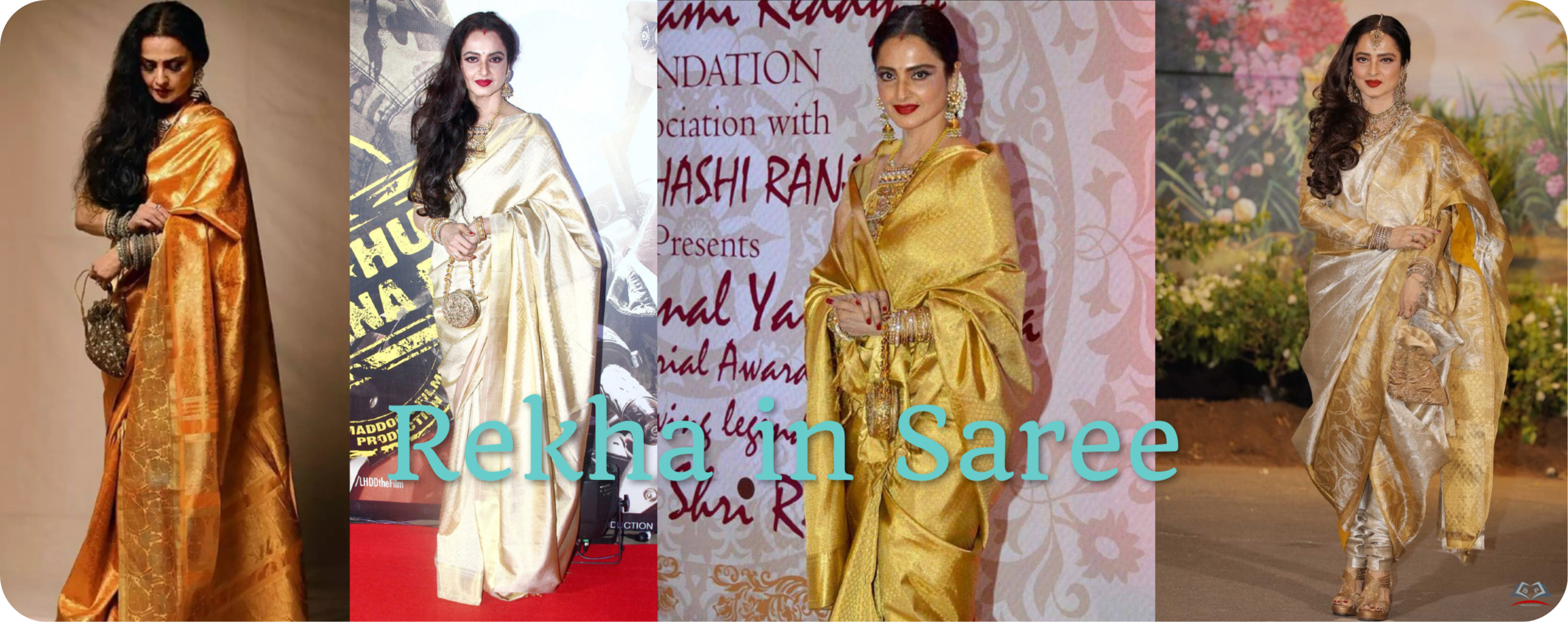 Rekha in Saree